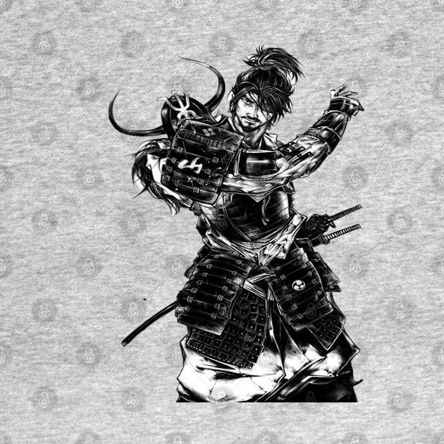 A Samurai Warrior by UrbanBlazeStudio